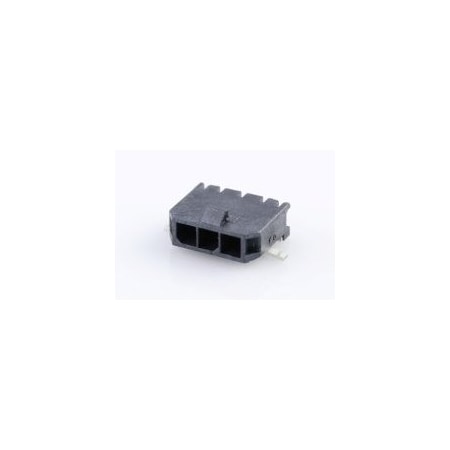 Molex MicroFit 3.0 SR RA SMT Nail 30Au 3Ckt 43650-0314